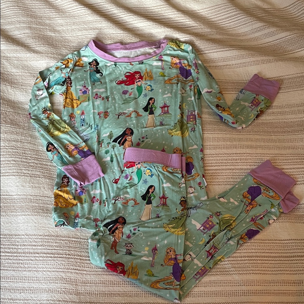 Little Sleepies Disney Princess 2 Piece Pajama Set